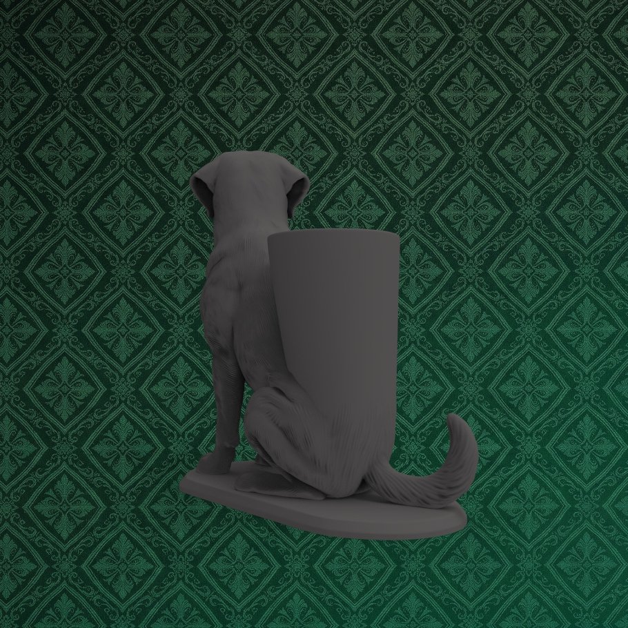 House Dog Pencil Holder 3 keyshot8.407