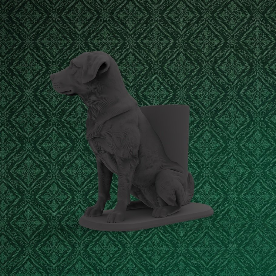 House Dog Pencil Holder 5 keyshot8.409