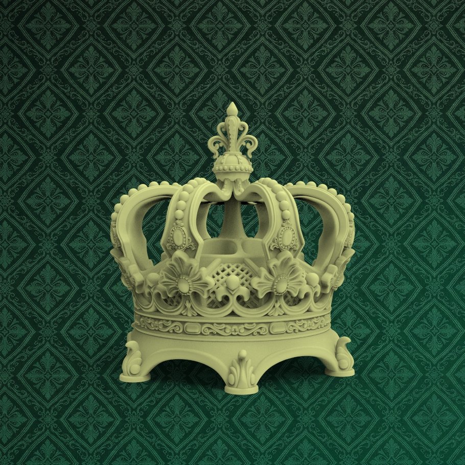 Royal Crown Desk Organizer 3 keyshot8.475