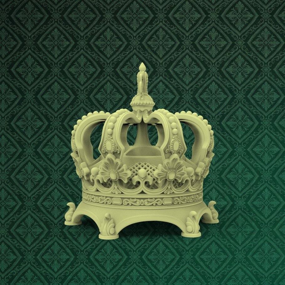 Royal Crown Desk Organizer 4 keyshot8.476